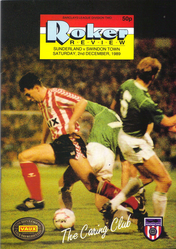 <b>Saturday, December 2, 1989</b><br />vs. Sunderland (Away)
